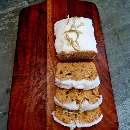 Ginger & Lime Loaf Cake